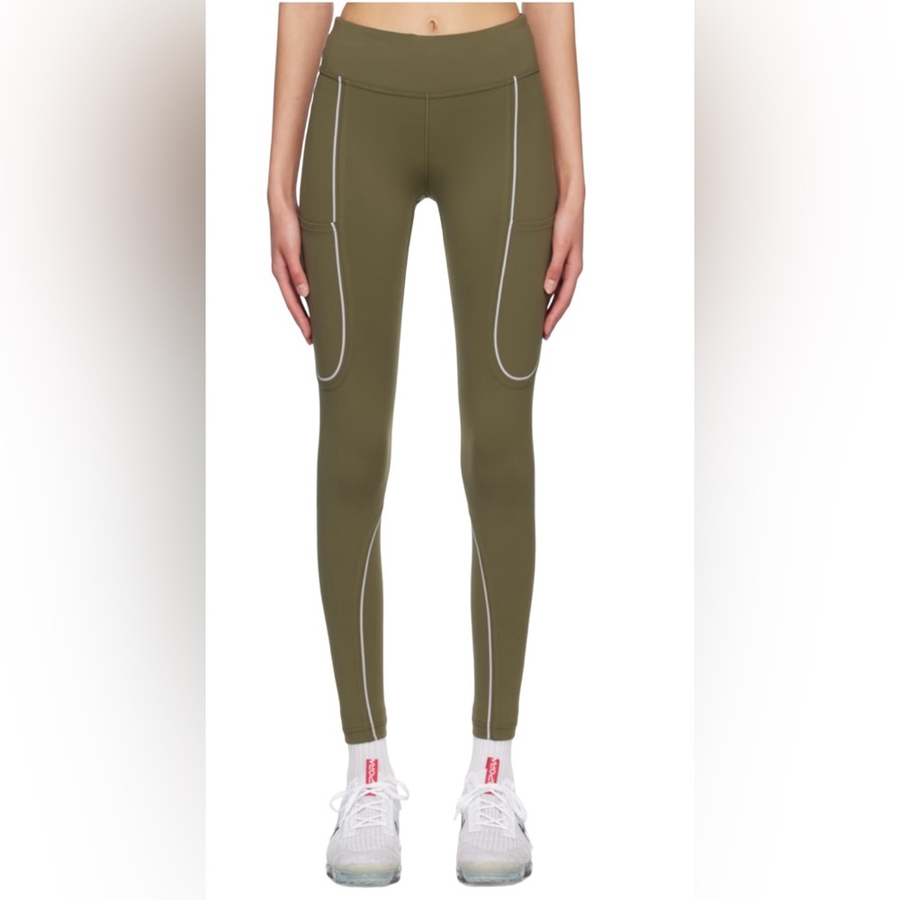 Outdoor Voices olive branch frost knit 7/8 Leggings/ Size: Small/ New Never Worn